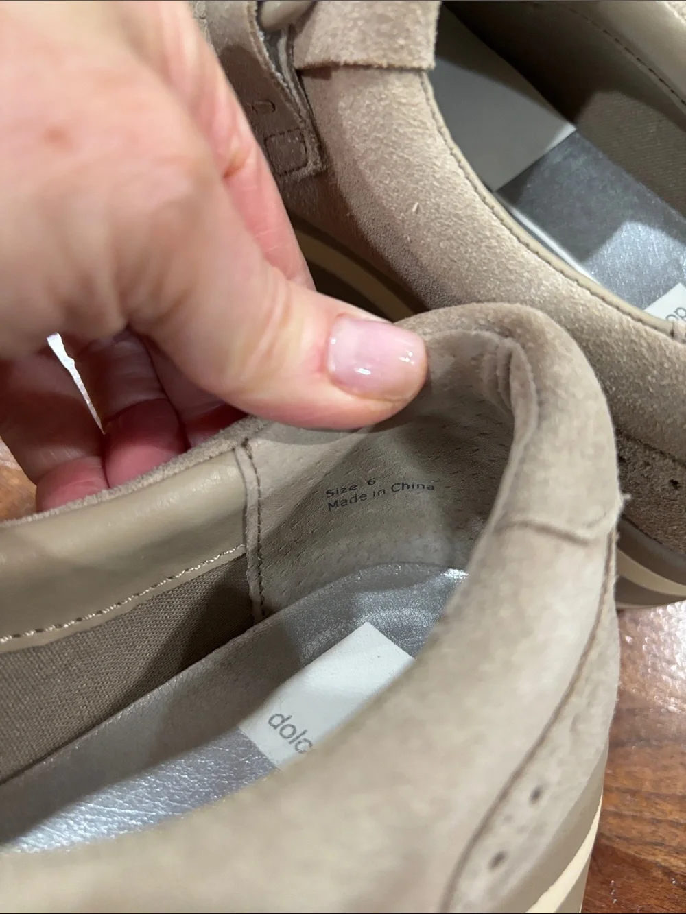 Dolce Vita suede platform